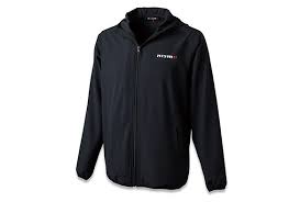 NISSAN POCKETABLE HOODIE JACKET BLACK M KWA0450RB2