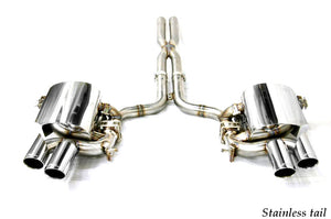 KREISSIEG CAT-BACK F1 SOUND VALVETRONIC EXHAUST SYSTEM STAINLESS STEEL BILLET FLOATING CURL TAIL SANDBLASTED KSG LOGO MARK FOR AT WITHOUT VARIABLE FUCTION FOR MASERATI GRANDTURISMO GRANCABRIO  MGT-04-STAINLESSBILLET-GRANCABRIO-AT-NA