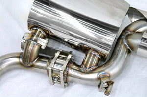 KREISSIEG CAT-BACK F1 SOUND VALVETRONIC EXHAUST SYSTEM TITANIUM FLOATING CURL TAIL SANDBLASTED KSG LOGO MARK FOR AT WITHOUT VARIABLE FUCTION FOR MASERATI GRAND TURISMO AT MGT-04-TITANIUM-GRANTURISMO-AT-NA