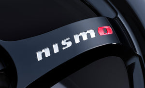 NISMO LM GT4 ALUMINUM ROAD WHEEL MACHINING LOGO VERSION 18X10.5J +15 5X114.3 BLACK 4030S-RS130-BK