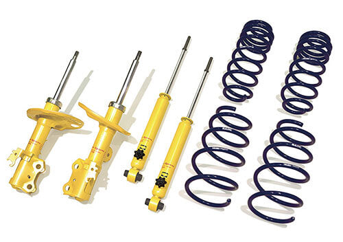 KYB LOWFER SPORTS PLUS SHOCK ABSORBER, SINGLE SHOCK FRONT LEFT FOR SUBARU LEVORG VM4 WST5605L