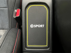 D-SPORT RUBBER MAT RED FOR DAIHATSU COPEN L880K 08230-E080-RE