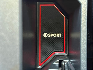 D-SPORT RUBBER MAT RED FOR DAIHATSU COPEN LA400K LA400A 08230-E240-RE