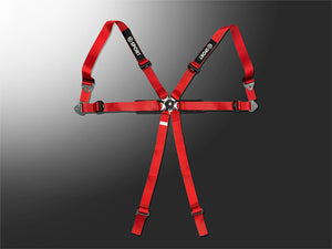 D-SPORT TRS 6-POINT HARNESS FOR 2-SEATER BLACK FOR DAIHATSU COPEN LA400K LA400A 73210-R240-BK