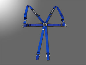 D-SPORT TRS 6-POINT HARNESS FOR 2-SEATER BLACK FOR DAIHATSU COPEN LA400K LA400A 73210-R240-BK