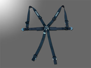 D-SPORT TRS 6-POINT HARNESS FOR 2-SEATER BLACK FOR DAIHATSU COPEN LA400K LA400A 73210-R240-BK