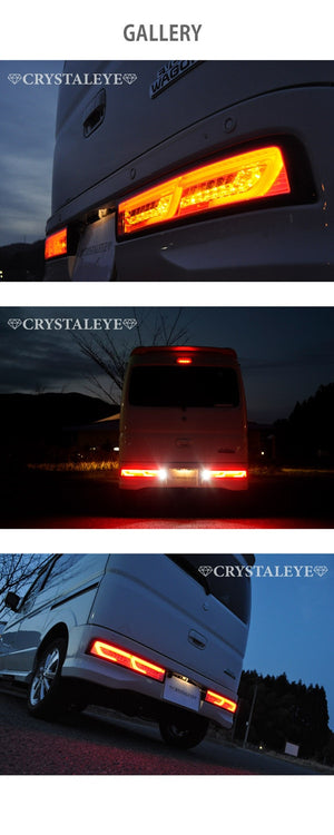CRYSTAL EYE FIBER LED TAIL CLEAR FOR SUZUKI EVERY WAGON DA17W J270-CL