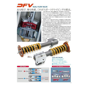 OHLINS TYPE HAL COILOVER SUSPENSION COMPLETE KIT DFV FOR MAZDA RX-7 FD3S OHLINS-00014