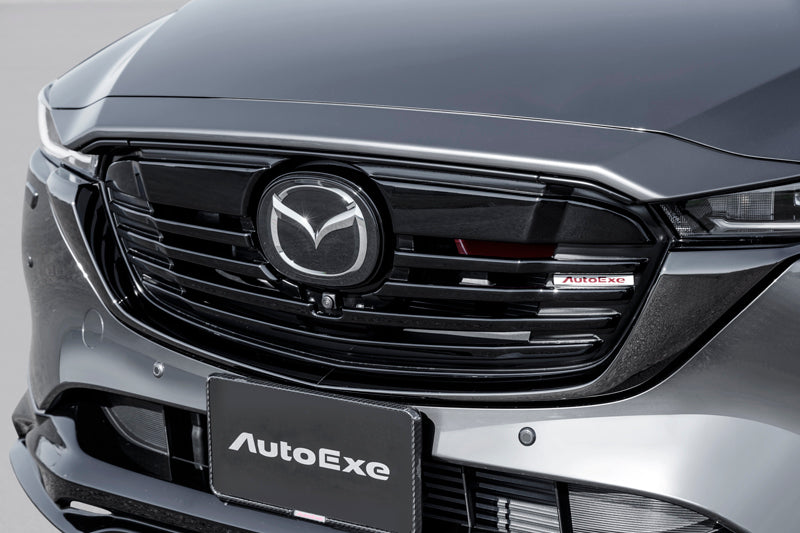 AUTOEXE FRONT GRILLE PIANO BLACK AND MATTE BLACK FOR MAZDA CX-5 KF SERIES-500001 ONWARDS EXCLUDING EXCLUSIVE MODE SPORTS APPEARANCE XD DRIVE EDITION GRADES OF KF SERIES-600001 ONWARDS MKF2510