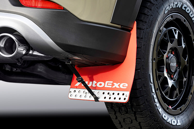 AUTOEXE MUDFLAP SET RED FOR MAZDA CX-5 KF ALL MODELS KFA1V3440