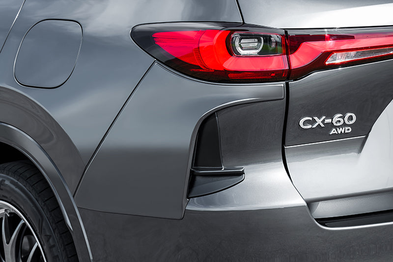 AUTOEXE REAR SIDE COWL SOUL RED CRYSTAL METALLIC PAINTED FOR MAZDA CX-60 KH-07 KHA1V3060PR