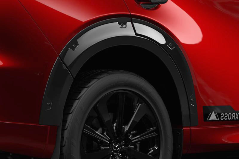 AUTOEXE OVER FENDER SET PIANO BLACK PAINTED FOR MAZDA CX-60 KH SERIES KHA2V3120