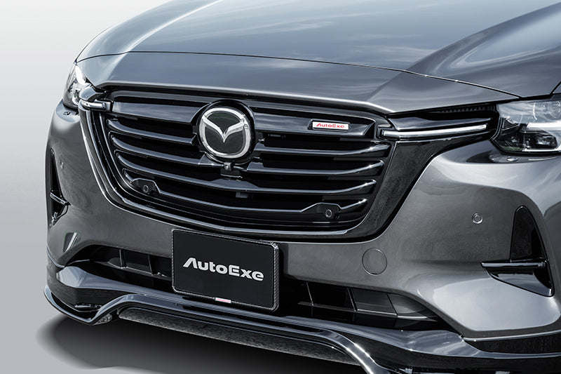 AUTOEXE FRONT GRILLE PIANO BLACK AND MATTE BLACK FOR MAZDA CX-80 KL SERIES KHA1V4220