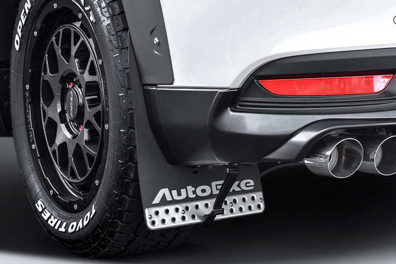 AUTOEXE MUD FLAP SET BLACK FOR MAZDA CX-80 KL SERIES KHA2V3440