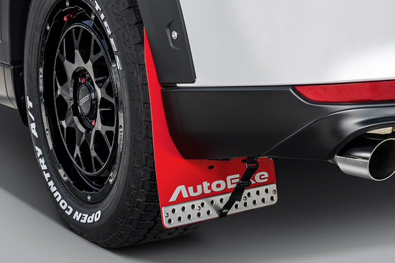 AUTOEXE MUD FLAP SET RED FOR MAZDA CX-80 KL SERIES KHA1V3440