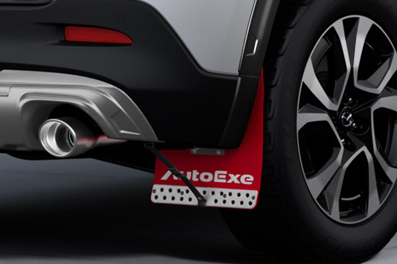 AUTOEXE MUD FLAP SET RED FOR MAZDA CX-5 KM SERIES KMA1V3440