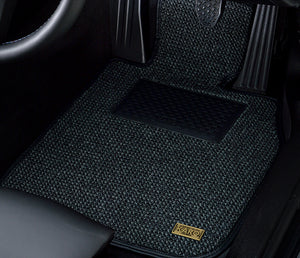 KARO KRONE TWEED BLACK FLOOR MATTS FOR PORSCHE 911 997 KRONE-2145-BLACK