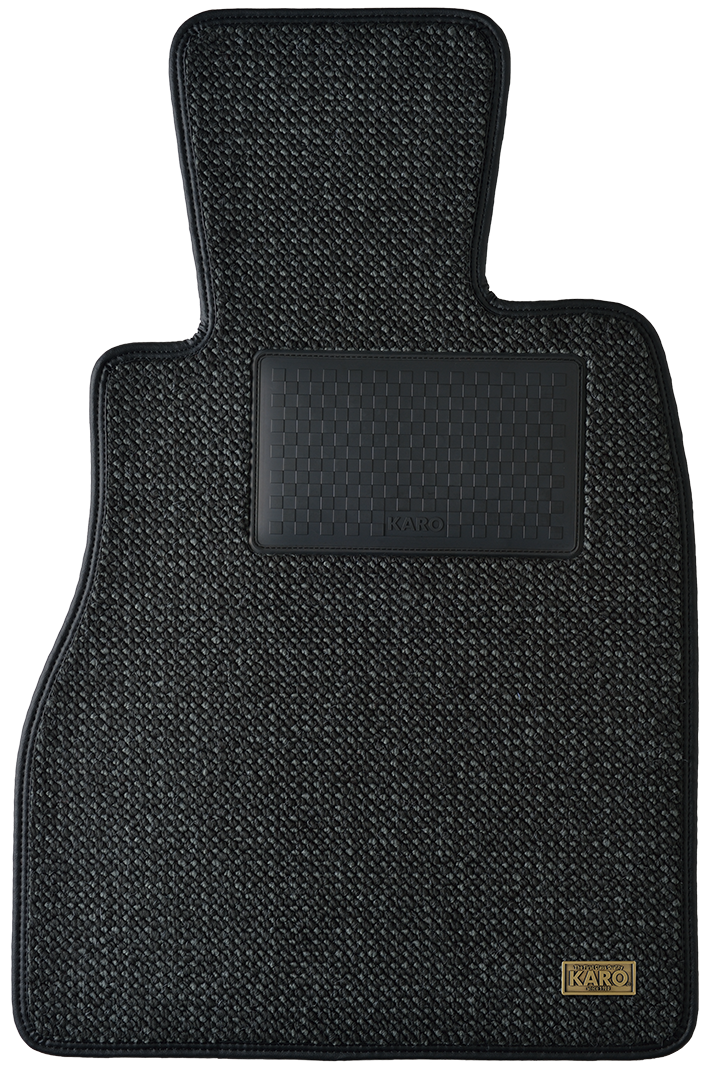 KARO GRAN KRONE TWEED BLACK FLOOR MATS FOR Subaru Levorg VM# GRAN-KRONE-3513-BLACK