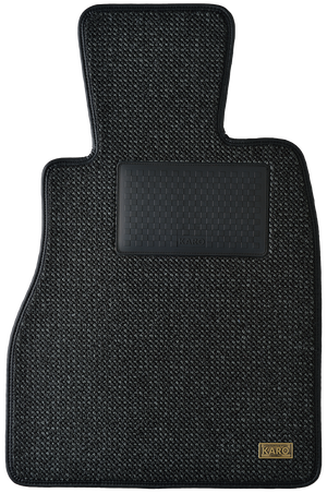 KARO GRAN KRONE TWEED BLACK FLOOR MATS FOR FERRARI 512BB GRAN-KRONE-189-BLACK