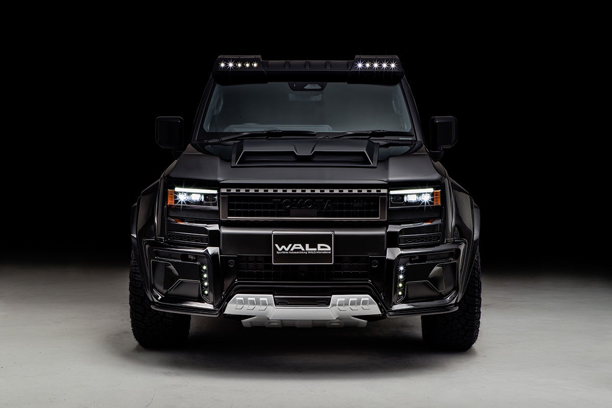 WALD DESERT LINE BLACK BISON EDITION 5-PIECE KIT (F, S,R, O/F,BG) FOR TOYOTA LAND CRUISER 250 GDJ250W TRJ250W WALD-00039