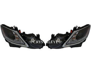CRYSTAL EYE L-LINE POSITION BUILT-IN HEADLIGHT (BLACK) FOR LEXSUS LEXUS GS 19  S175BK