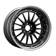 SSR PROFESSOR TF1 18X9.5J 55 5X100 SUPER LOW DISK SL FLAT BLACK SSR-54149
