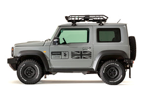 DAMD LITTLE D EXTERIOR COMPLETE KIT AND DAMD CANTABILE SET OF 5 PAINTED FOR SUZUKI JIMNY SIERRA JB74 DAMD-00126