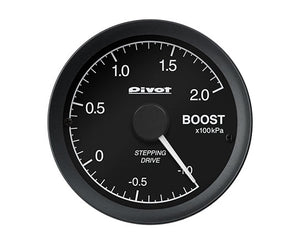 PIVOT LINK GAUGE-X BOOST WHITE LIGHTING OBD TYPE FOR SUZUKI JIMNY JB64W R06A LOB