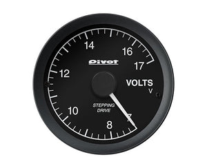PIVOT LINK GAUGE-X VOLTAGE WHITE LIGHTING OBD TYPE FOR MITSUBISHI MINICAB VAN DS64V K6A(NA) LOV