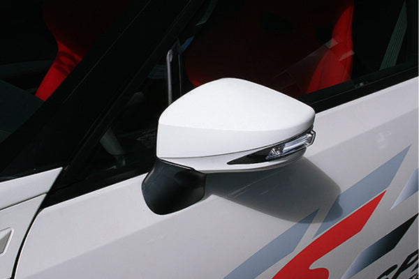 CHARGE SPEED DOOR MIRRORS WITH LED TURN SIGNALS STERLING SILVER METALLIC D6S FOR TOYOTA 86 ZN6  CAHRGESPEED-00078