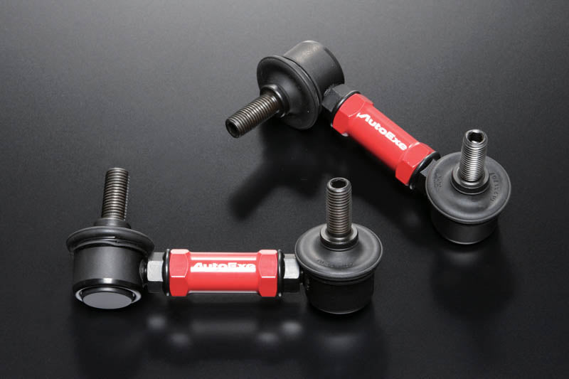 AUTOEXE ADJUSTABLE STABILIZER LINK FRONT FOR MAZDA ROADSTER ND ND5RC ND5RE NDERC NDERE NC NCEC SKYACTIV-G 1.5 / 2.0 (ND), LF-VE 2.0 (NC) MSE7605
