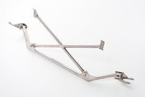 AUTOEXE FLOOR CROSSBAR TITANIUM FOR MAZDA ROADSTER ND5RC ND5RE ROADSTER RF NDERC NDERE SKYACTIV-G 1.5 / SKYACTIV-G 2.0 NDA1V5450