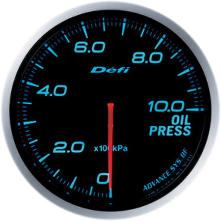 DEFI ADVANCE BF OIL PRESSURE GAUGE BLUE FOR  DF10203