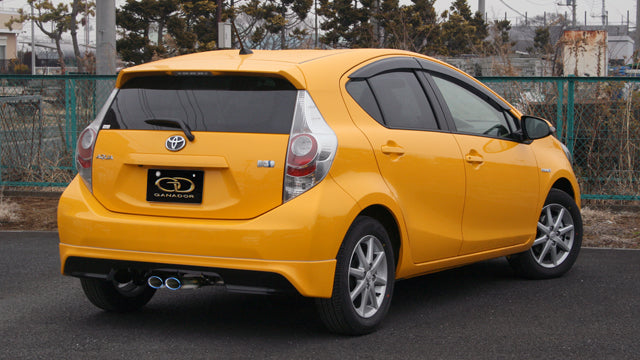 GANADOR PBS-S TITANIUM BLUE EXHAUST FOR TOYOTA AQUA NHP10 1NZ-FXE 1LM 1.496CC PAE-039ST