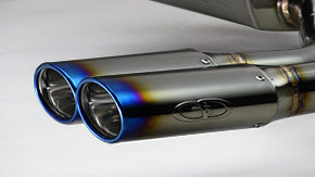 GANADOR PBS-S TITANIUM EXHAUST FOR TOYOTA PRIUS 55 E-FOUR ZVW55 MODELLISTA 2ZR-FXE 1,797CC PAE-076MST
