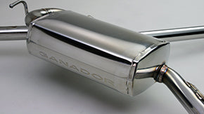 GANADOR PBS-S TITANIUM EXHAUST FOR TOYOTA PRIUS 55 E-FOUR ZVW55 MODELLISTA 2ZR-FXE 1,797CC PAE-077ST