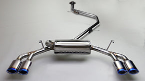 GANADOR PBS-S TITANIUM EXHAUST FOR TOYOTA PRIUS 55 E-FOUR ZVW55 MODELLISTA 2ZR-FXE 1,797CC PAE-077ST