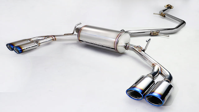 GANADOR PASION TITANIUM EXHAUST FOR TOYOTA PRIUS PHV GR SPORT ZVW52 GR SPORT 2ZR-FXE 1,797CC PAE-082GST