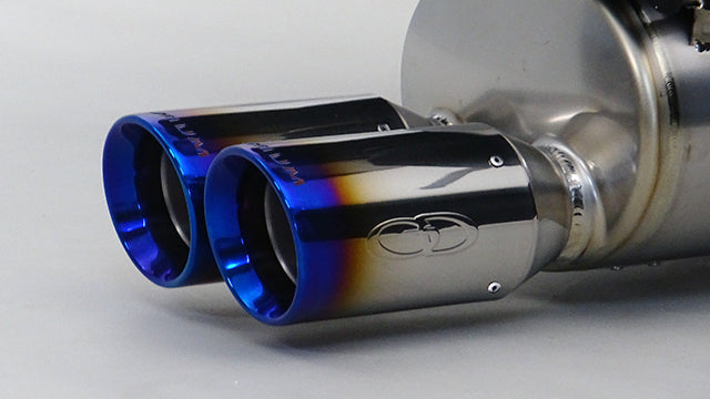 GANADOR PASION EVO TITANIUM BLUE EXHAUST FOR TOYOTA YARIS MXPH10 MXPH14 2WD MXPA10 KSP210 MODELLISTA M15A-FXE 1NM 1,490CC PAE-089TBL