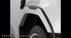 MODELLISTA OVER FENDER PLATINUM WHITE MICA FOR TOYOTA LAND CRUISER 250 MSD15-60004-A0