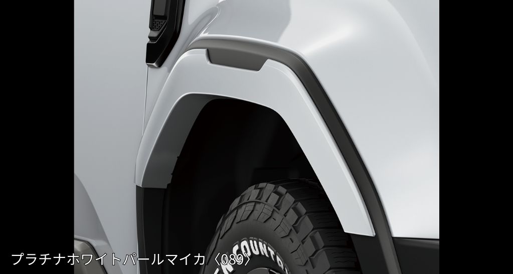 MODELLISTA OVER FENDER BLACK FOR TOYOTA LAND CRUISER 250 MSD15-60004-C0