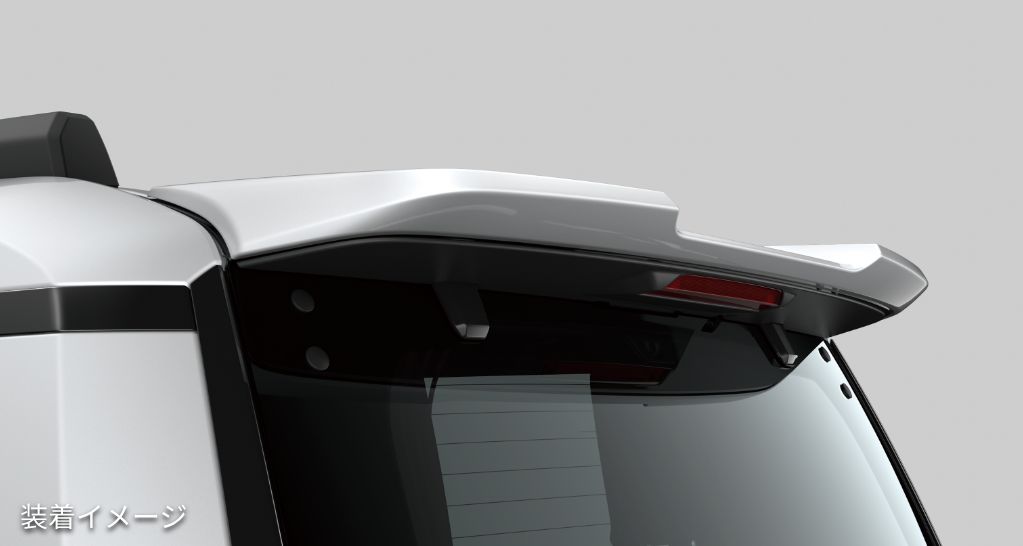 MODELLISTA REAR SPOILER PLATINUM WHITE MICA FOR TOYOTA LAND CRUISER 250 MSD42-60003-A0