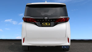 GANADOR PASION EVO TITANIUM EXHAUST FOR TOYOTA ALPHARD AGH40W 2WD 2AR-FE 2,493CC PAS-107ST