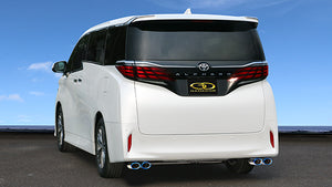 GANADOR PASION EVO TITANIUM EXHAUST FOR TOYOTA ALPHARD AGH40W 2WD 2AR-FE 2,493CC PAS-108ST