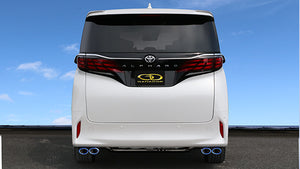 GANADOR PASION EVO TITANIUM EXHAUST FOR TOYOTA ALPHARD AGH40W 2WD 2AR-FE 2,493CC PAS-108ST