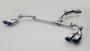 GANADOR PASION EVO TITANIUM EXHAUST FOR TOYOTA VELLFIRE TAHA40W 2WD T24A-FTS 2,393CC PAS-110ST