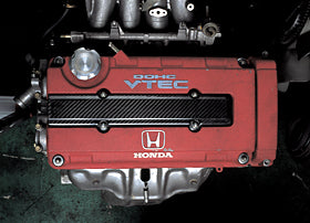 TECHNICA-SPORT CARBON PLUG COVER FOR HONDA CIVIC B16 B18 TECHNICA-SPORT-00002