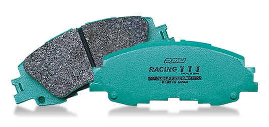 PROJECT MU RACING RACING 111 REAR BRAKE PADS FOR TOYOTA GR COROLLA GZEA14H R005R7-RACING-111