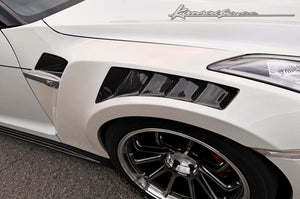 KANSAI SERVICE FRONT WIDE FENDER FOR NISSAN GT-R R35 MY17-22 KAN117C