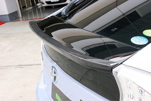 TOP SECRET REAR TRUNK SPOILER CARBON FOR TOYOTA PRIUS 30 TOP-SECRET-00536